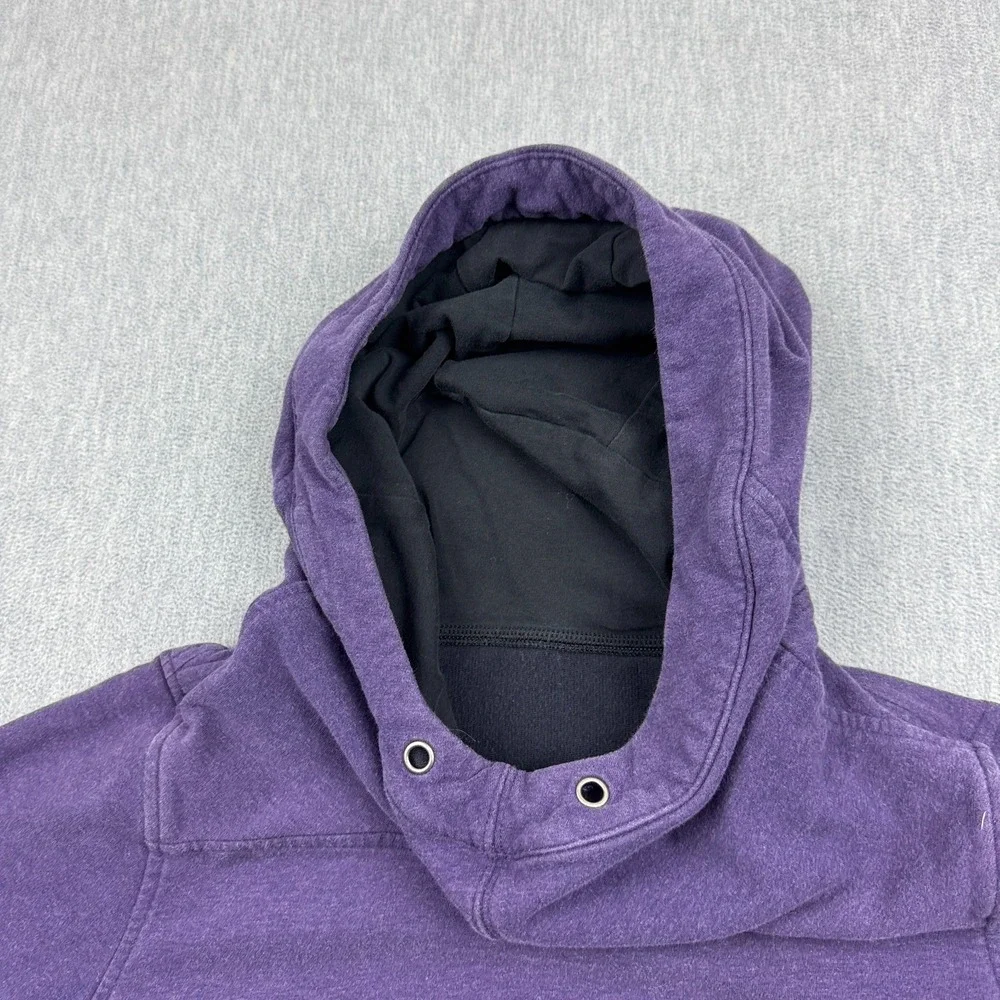 Lululemon Hoodie Womens 4 Purple Scuba Sweater‎ Pullover Fleece Athleisure Yoga